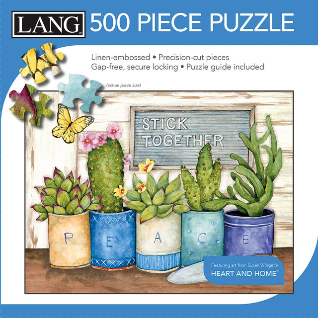 Lang Seed Packets 500 Piece Puzzle